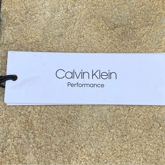 NWT Calvin Klein Performance Women's Fleece Sweatshirt/Hoodie Heather Gray SM - Picture 4 of 6